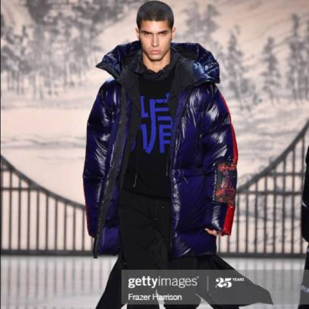 Bosideng Down Coat NY fashion week runway edition